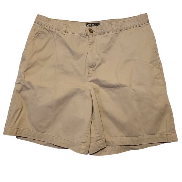 Eddie Bauer Pants - Eddie Bauer Women's Khaki Shorts Size 14 Chino Bermuda